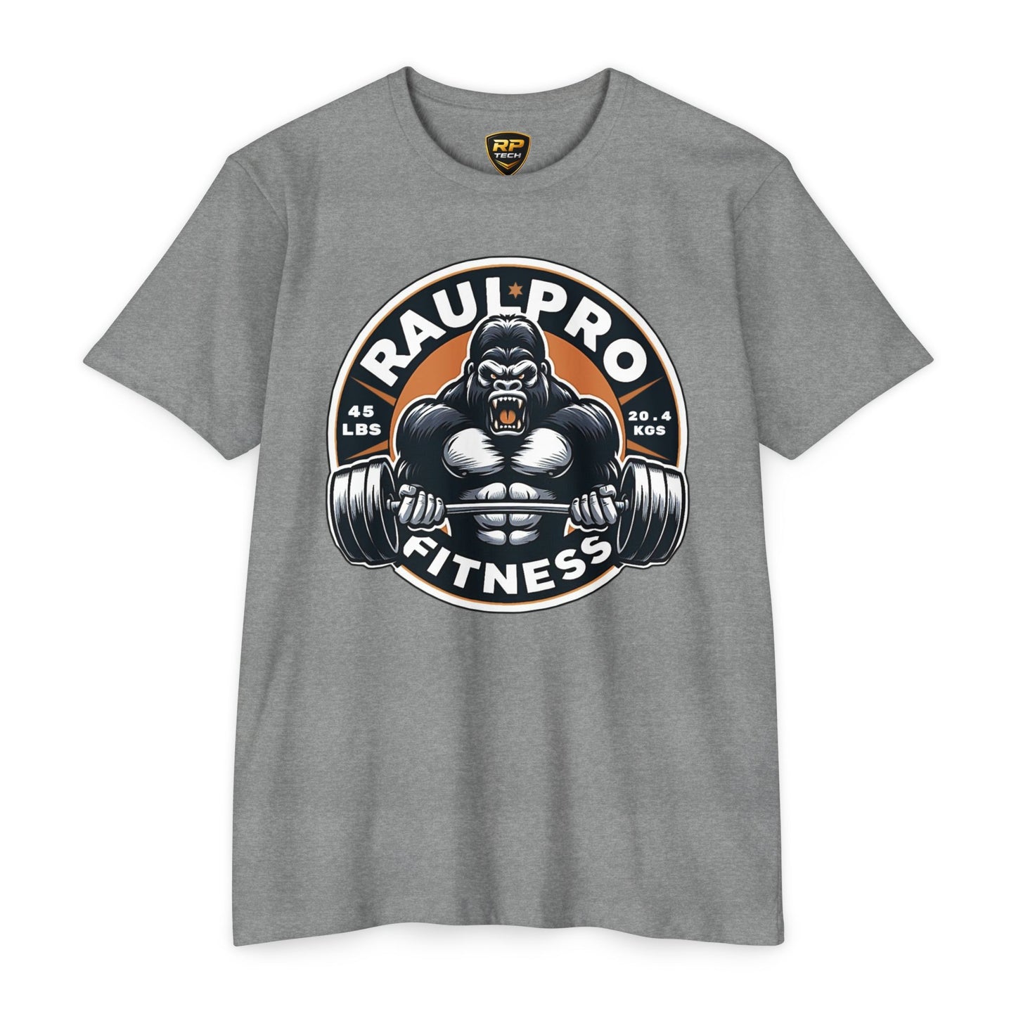Unisex RaulProFitness Gorilla T-Shirt — Strength Gym Tee