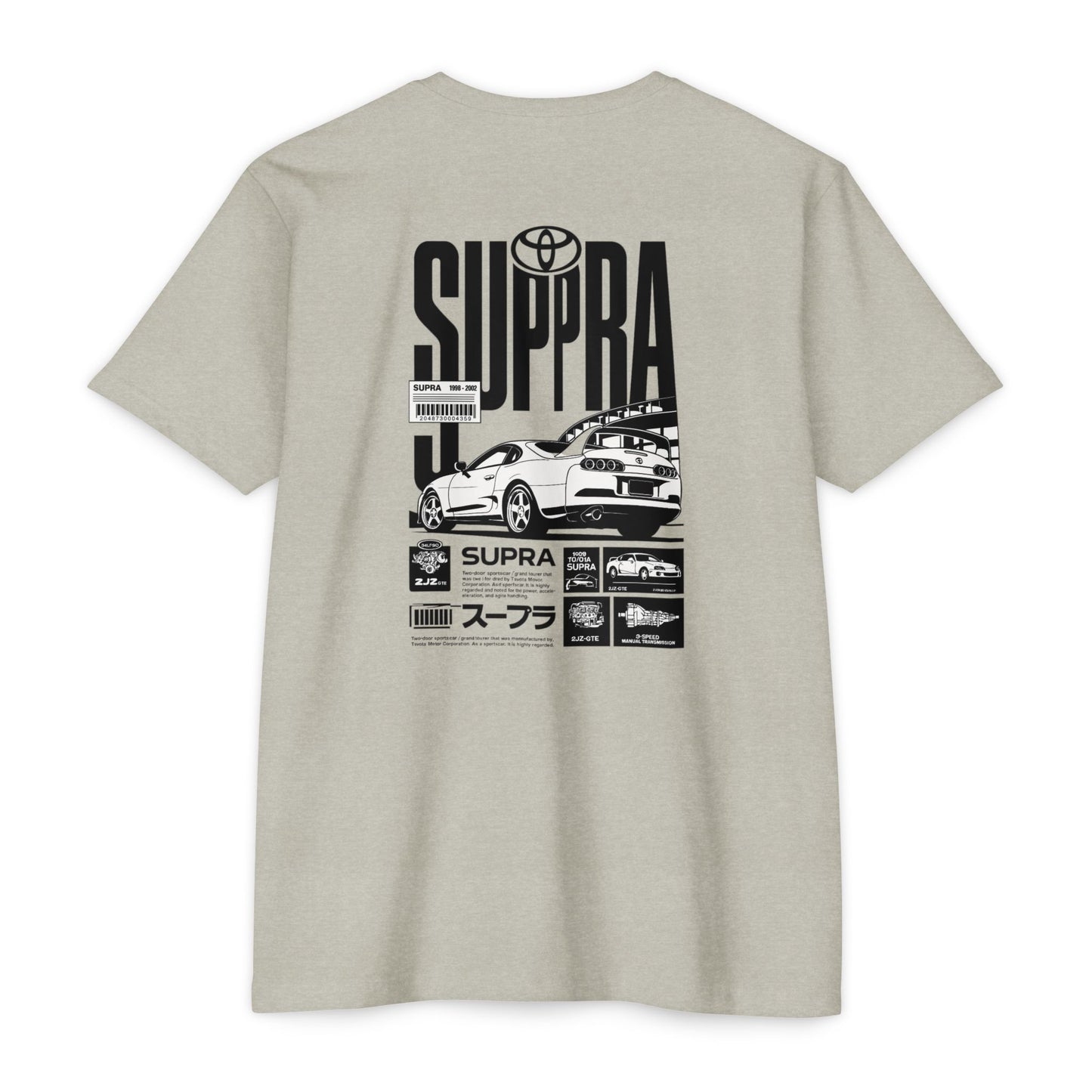 Toyota Supra Racing Tee — Vintage Toyota Supra Graphic T-Shirt