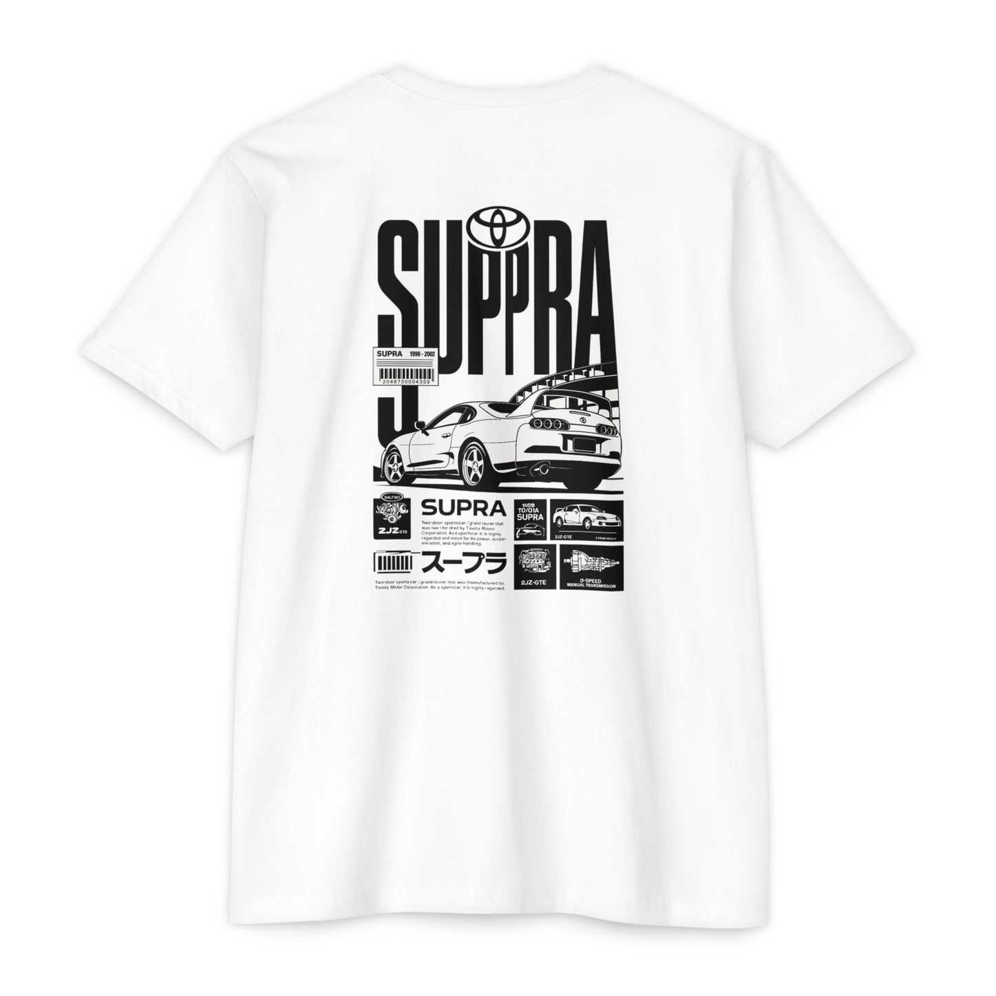 Toyota Supra Racing Tee — Vintage Toyota Supra Graphic T-Shirt