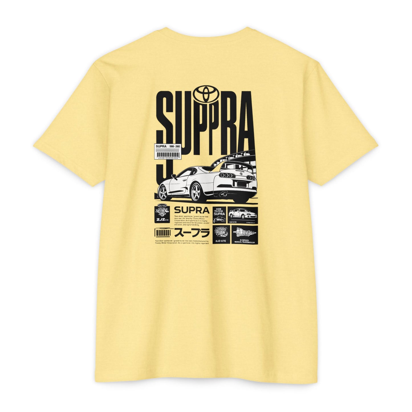 Toyota Supra Racing Tee — Vintage Toyota Supra Graphic T-Shirt