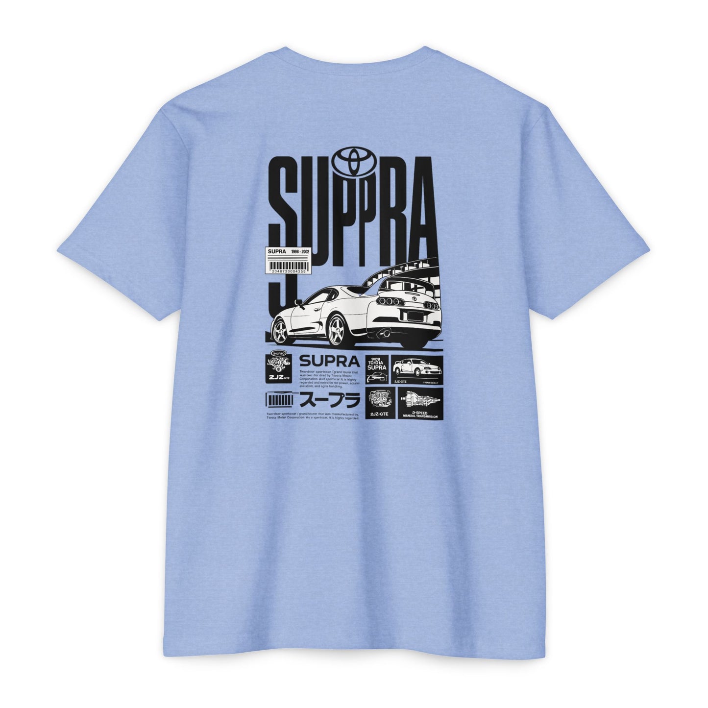 Toyota Supra Racing Tee — Vintage Toyota Supra Graphic T-Shirt