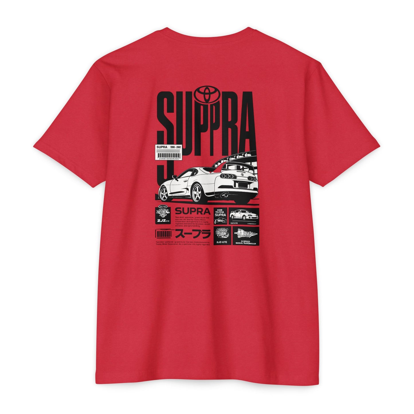 Toyota Supra Racing Tee — Vintage Toyota Supra Graphic T-Shirt