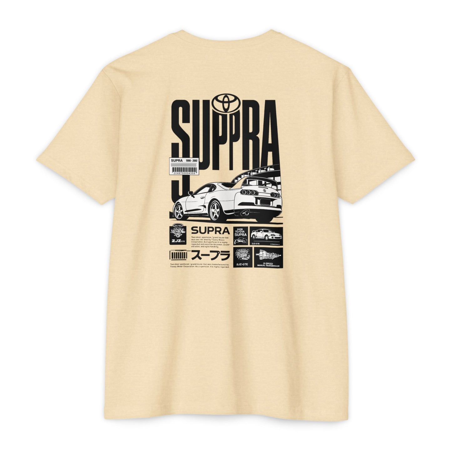 Toyota Supra Racing Tee — Vintage Toyota Supra Graphic T-Shirt