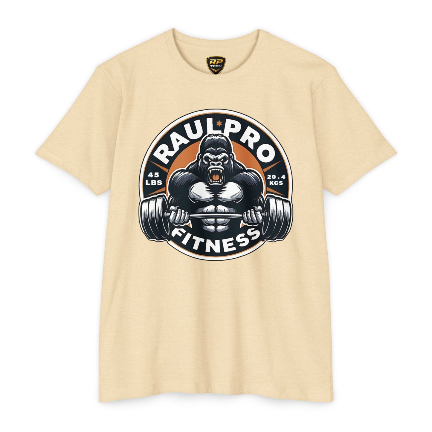 Unisex RaulProFitness Gorilla T-Shirt — Strength Gym Tee
